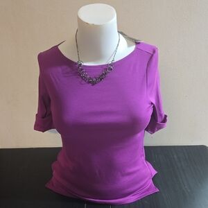 Ralph Lauren Elegant Purple Women's Top